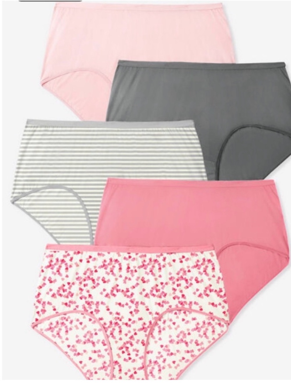 New 5pk curvy Plus Size 15 8X Cotton Briefs Panties Comfort Choice
Woman Within